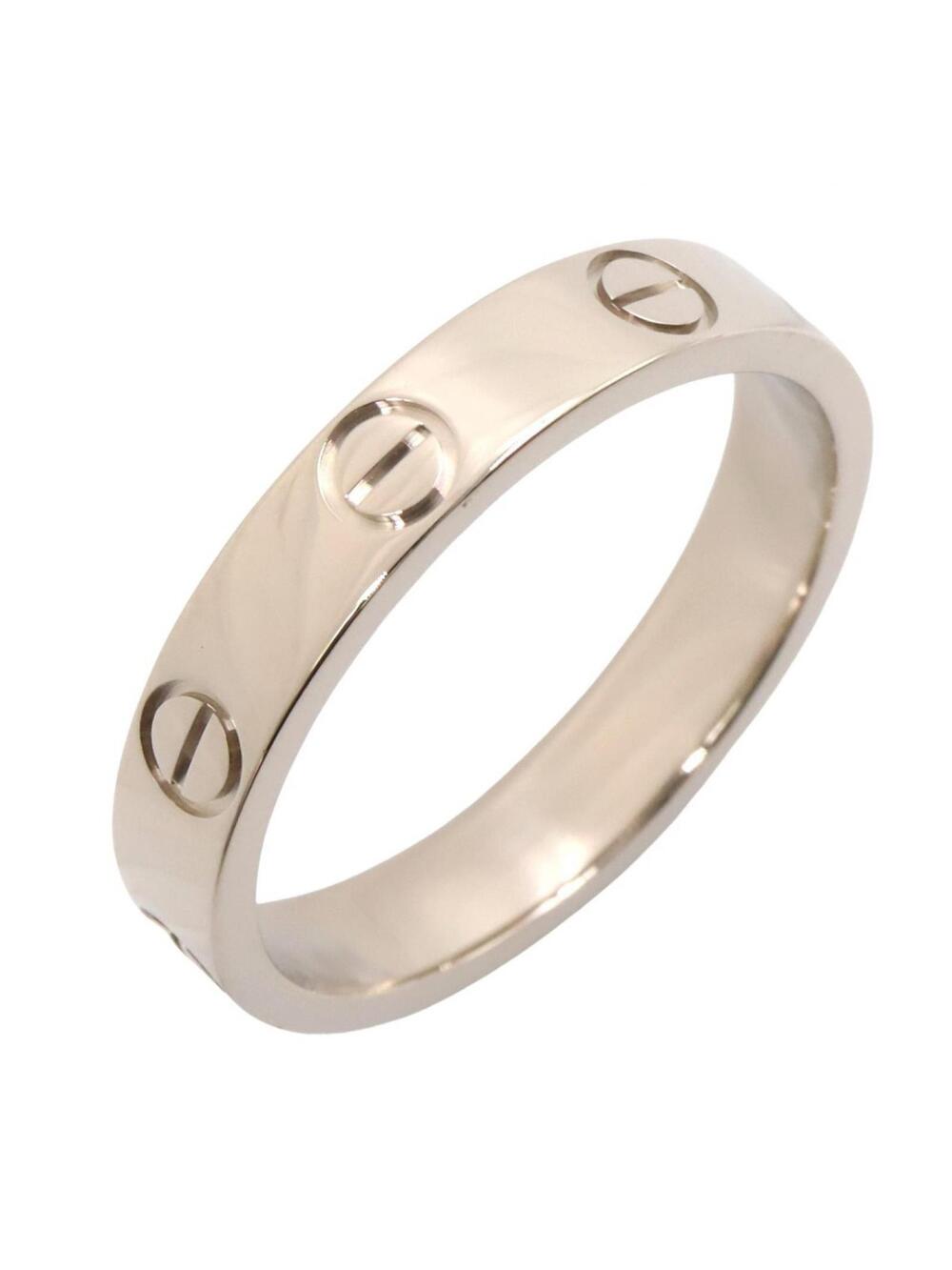 Cartier Mini Love Ring 18Kwg White Gold #309606C13B